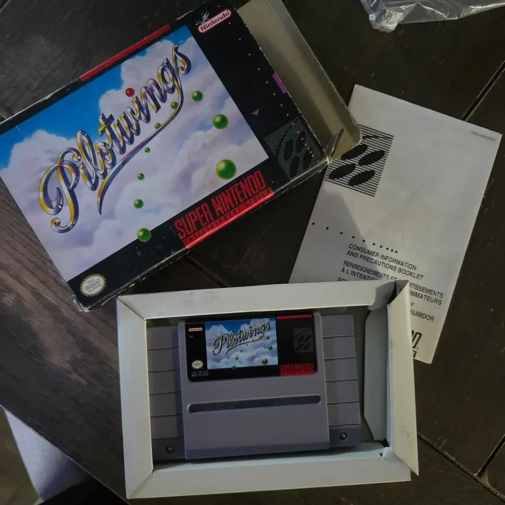 SNES Pilotwings CIB